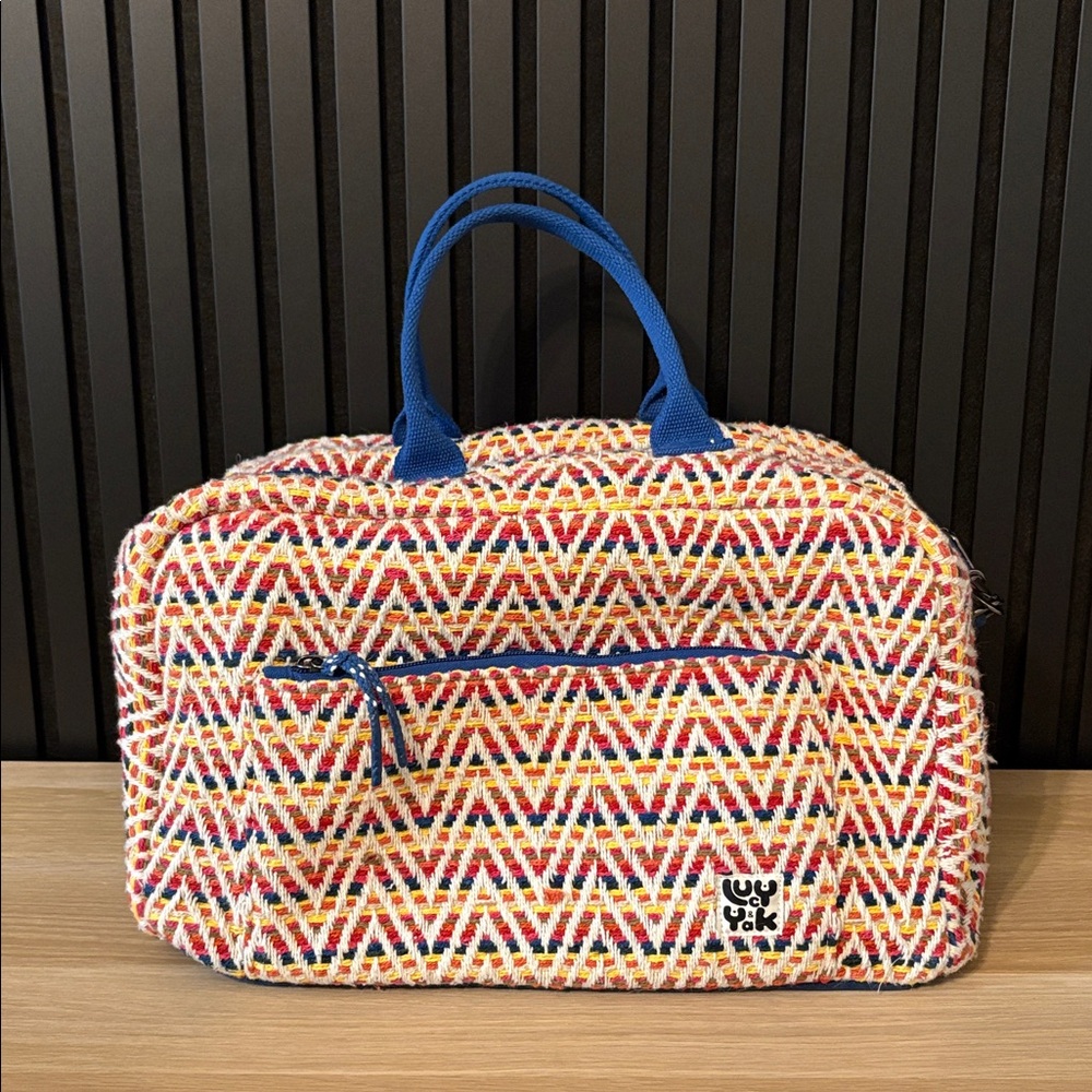 Limited Edition Retro Colored Chevron Weekender by Lucy & Yak